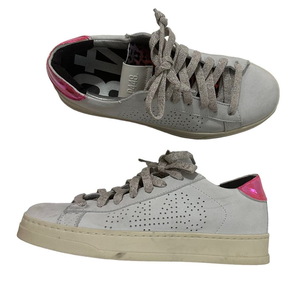 P448 Jack Leather Low Top Sneaker
